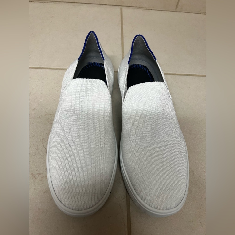 Rothy’s Original White Slip On Sneaker W8.5